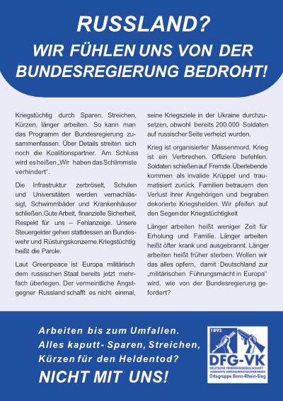 Demo gegen Sozialabbau 2026